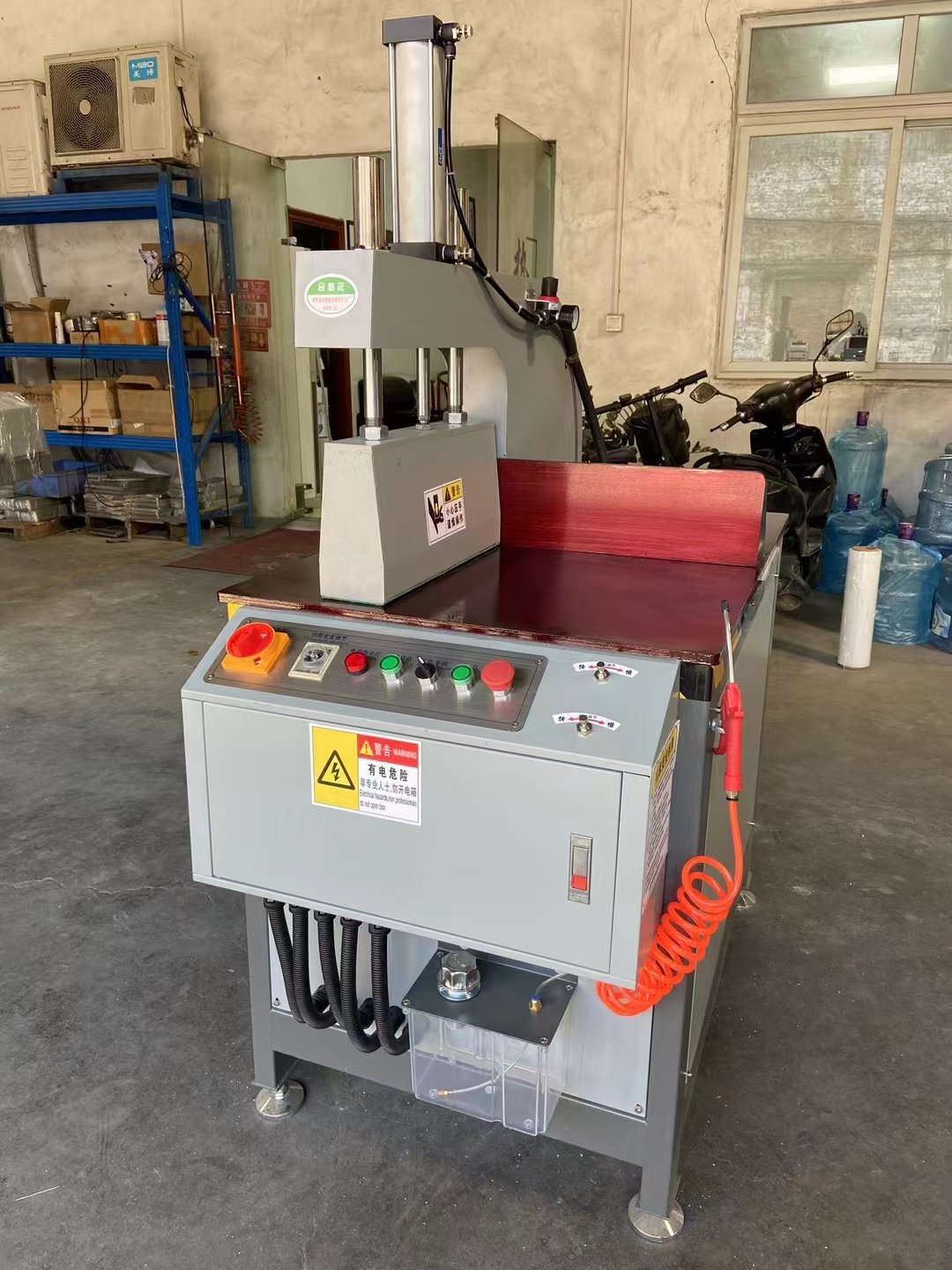 Aluminum Industrial Profile Single Head Cutting Saw